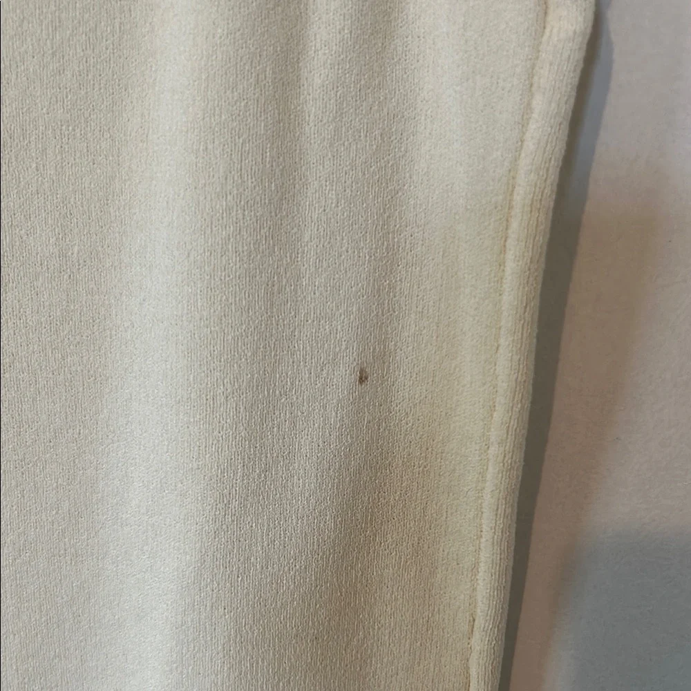 Cream Ribbed Knit Tank Top - Picture 4 of 4